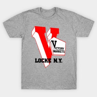 Victory Market Former Locke NY Grocery Store Logo T-Shirt